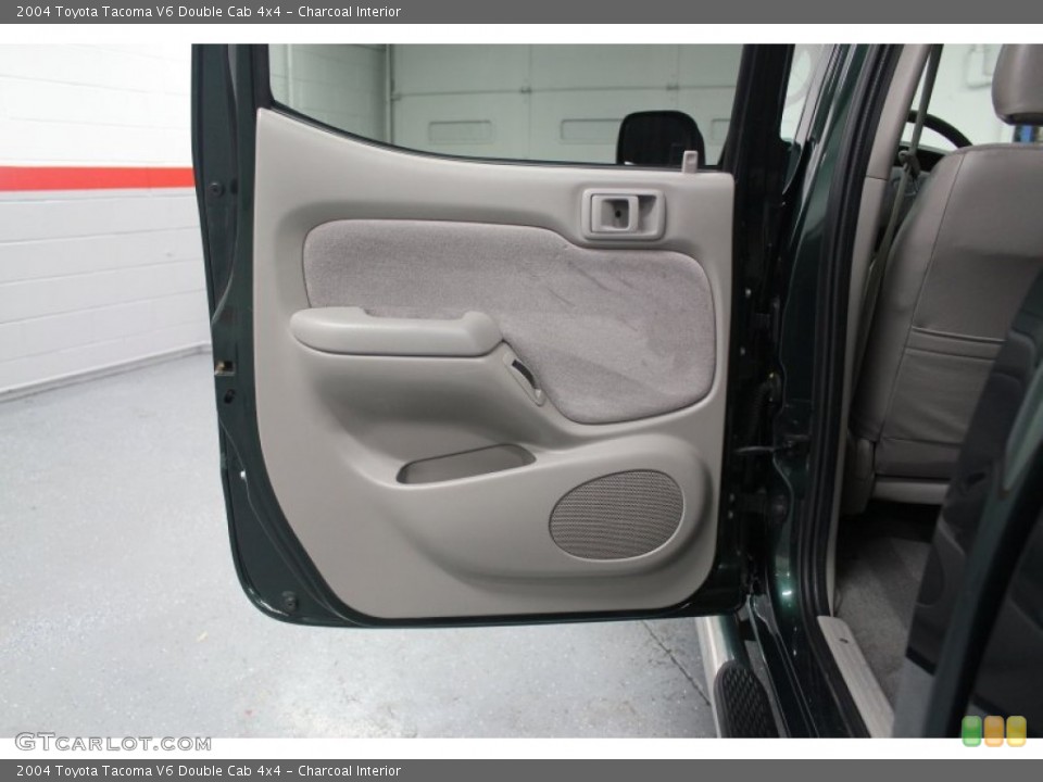 Charcoal Interior Door Panel for the 2004 Toyota Tacoma V6 Double Cab 4x4 #62524235