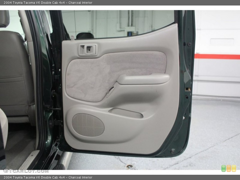 Charcoal Interior Door Panel for the 2004 Toyota Tacoma V6 Double Cab 4x4 #62524244