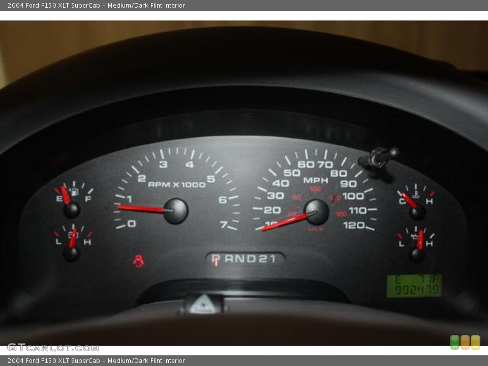Medium/Dark Flint Interior Gauges for the 2004 Ford F150 XLT SuperCab #62524697