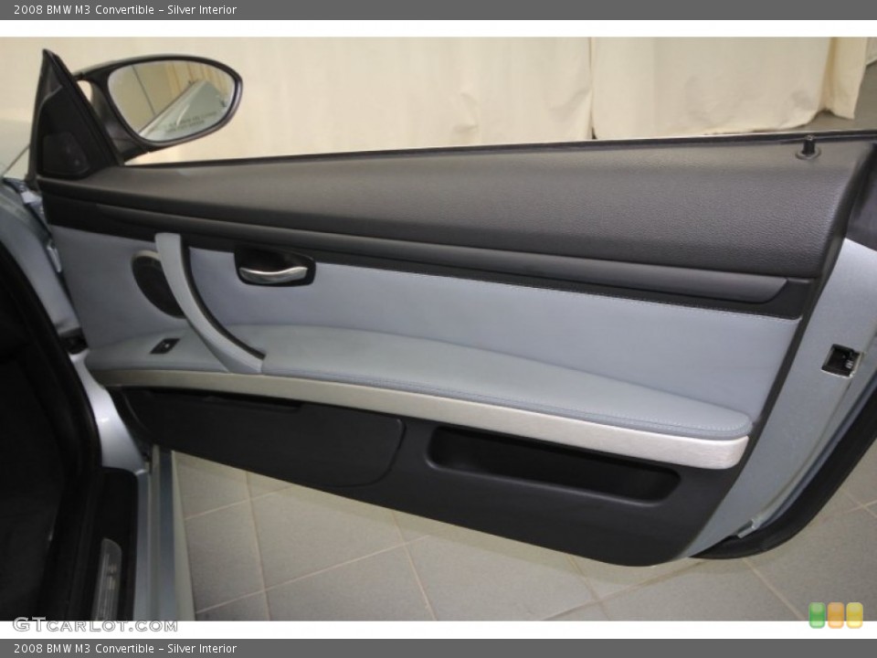 Silver Interior Door Panel for the 2008 BMW M3 Convertible #62527163