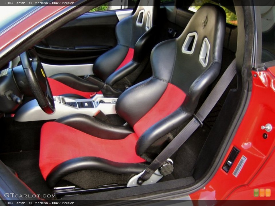 Black Interior Front Seat for the 2004 Ferrari 360 Modena #62527592