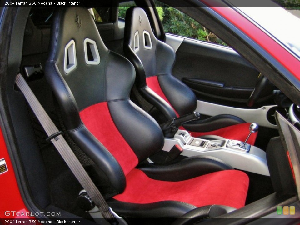 Black Interior Photo for the 2004 Ferrari 360 Modena #62527604