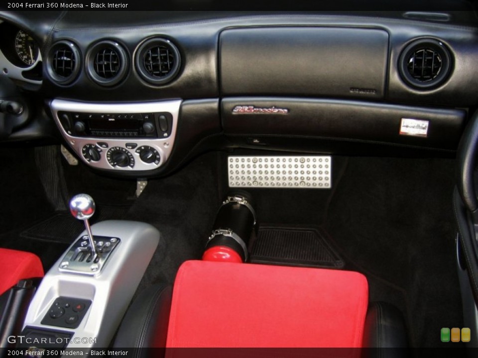 Black Interior Dashboard for the 2004 Ferrari 360 Modena #62527625