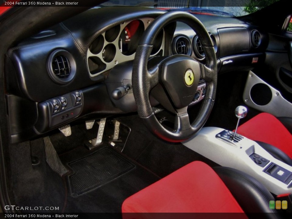 Black Interior Photo for the 2004 Ferrari 360 Modena #62527633