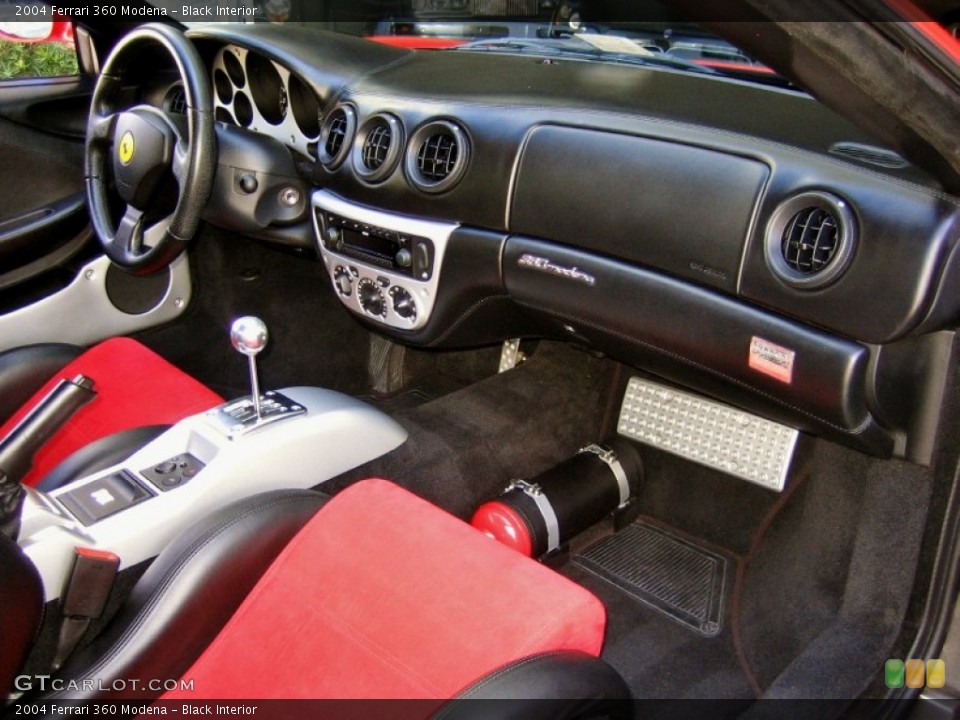 Black Interior Dashboard for the 2004 Ferrari 360 Modena #62527637