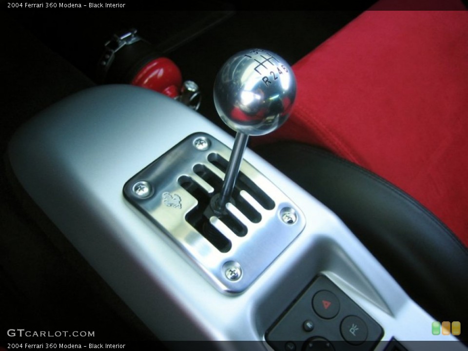 Black Interior Transmission for the 2004 Ferrari 360 Modena #62527675
