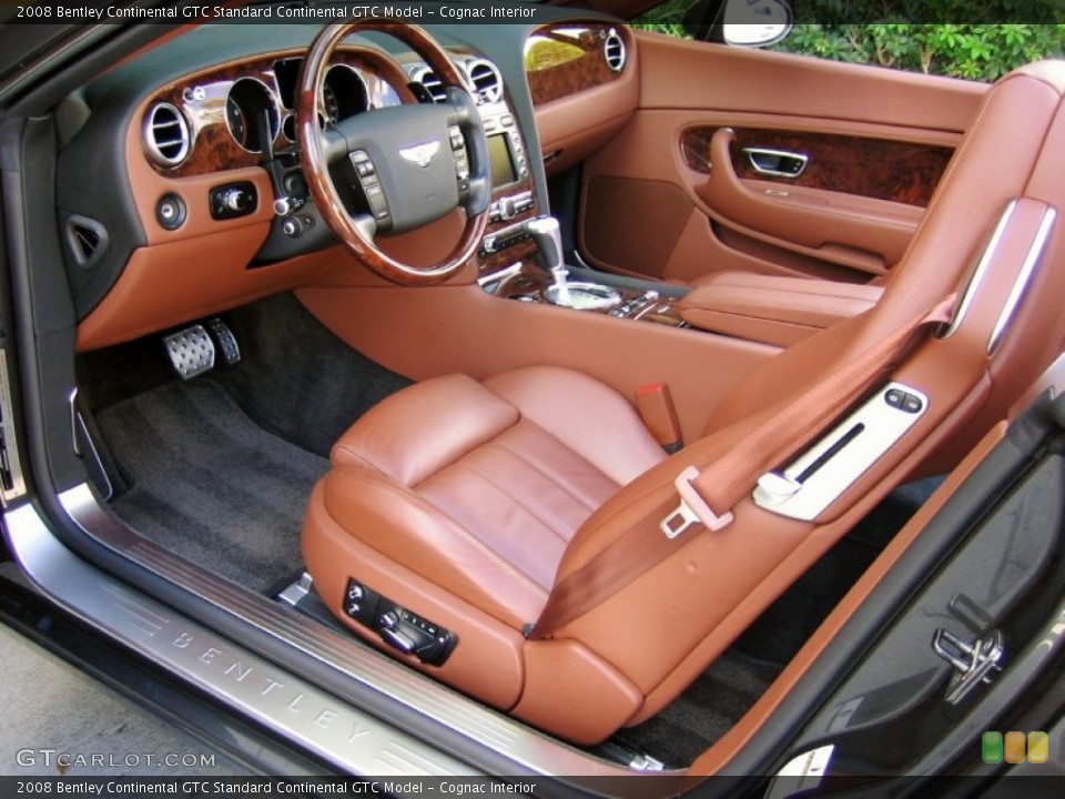 Cognac Interior Photo for the 2008 Bentley Continental GTC  #62527901