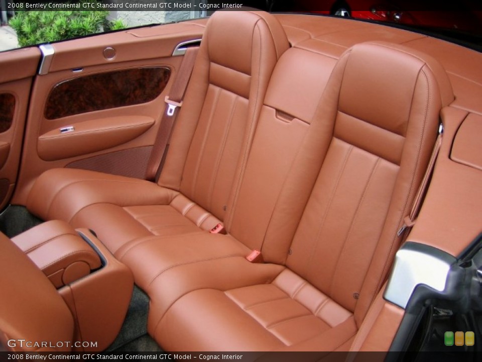 Cognac Interior Photo for the 2008 Bentley Continental GTC  #62527912