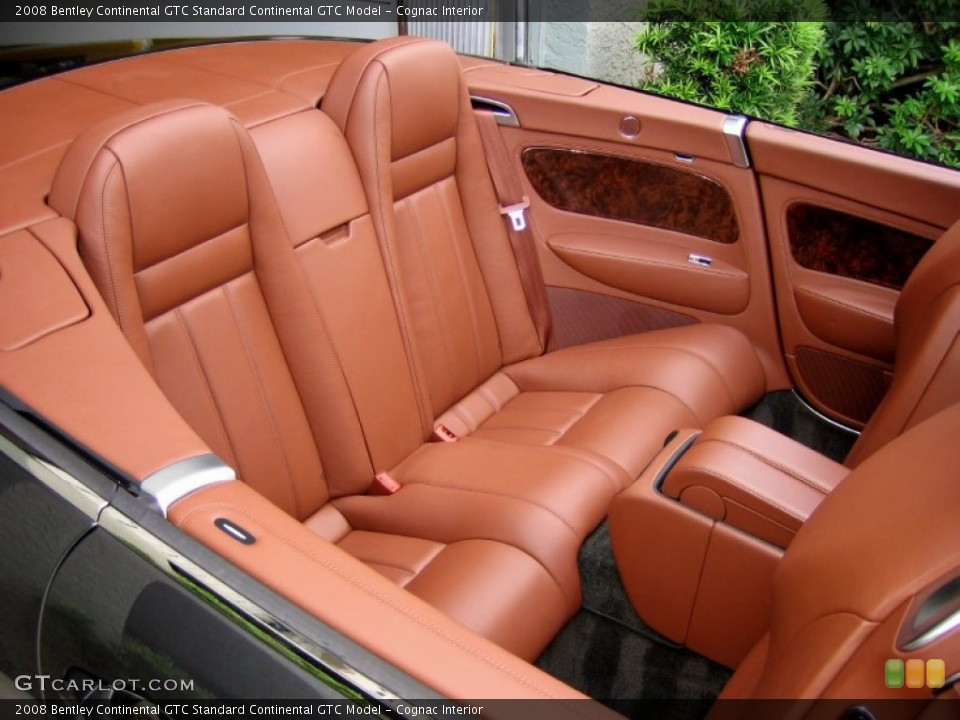 Cognac Interior Photo for the 2008 Bentley Continental GTC  #62527919
