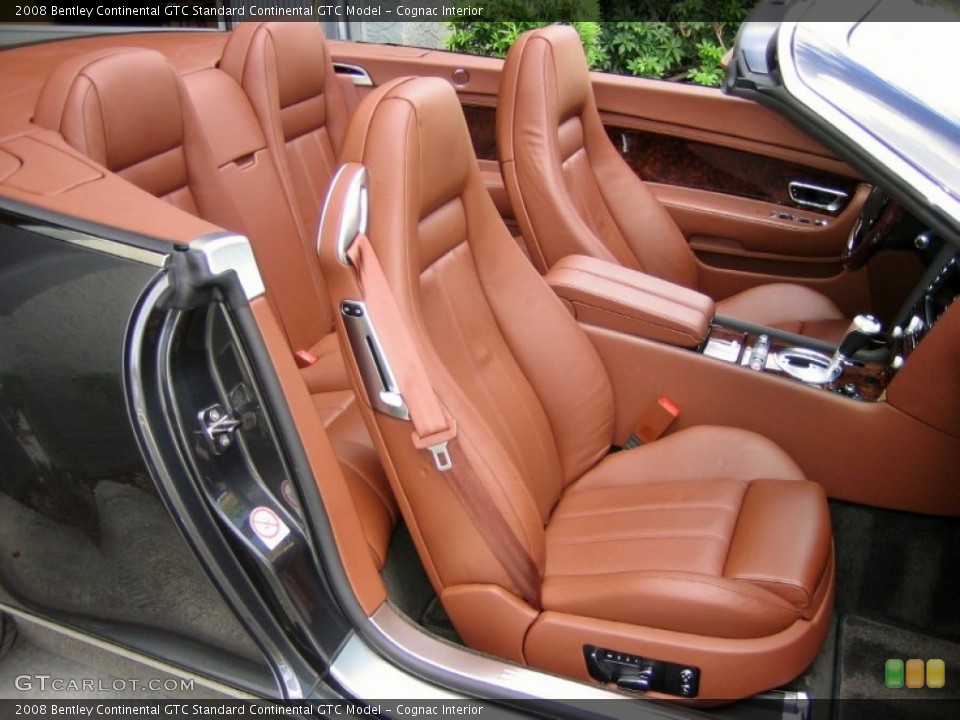 Cognac Interior Front Seat for the 2008 Bentley Continental GTC  #62527925