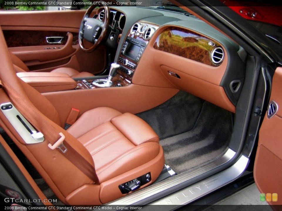 Cognac Interior Dashboard for the 2008 Bentley Continental GTC  #62527937