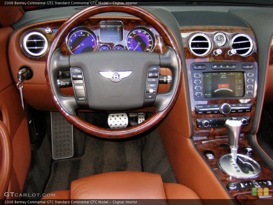 Cognac Interior Dashboard for the 2008 Bentley Continental GTC  #62527943