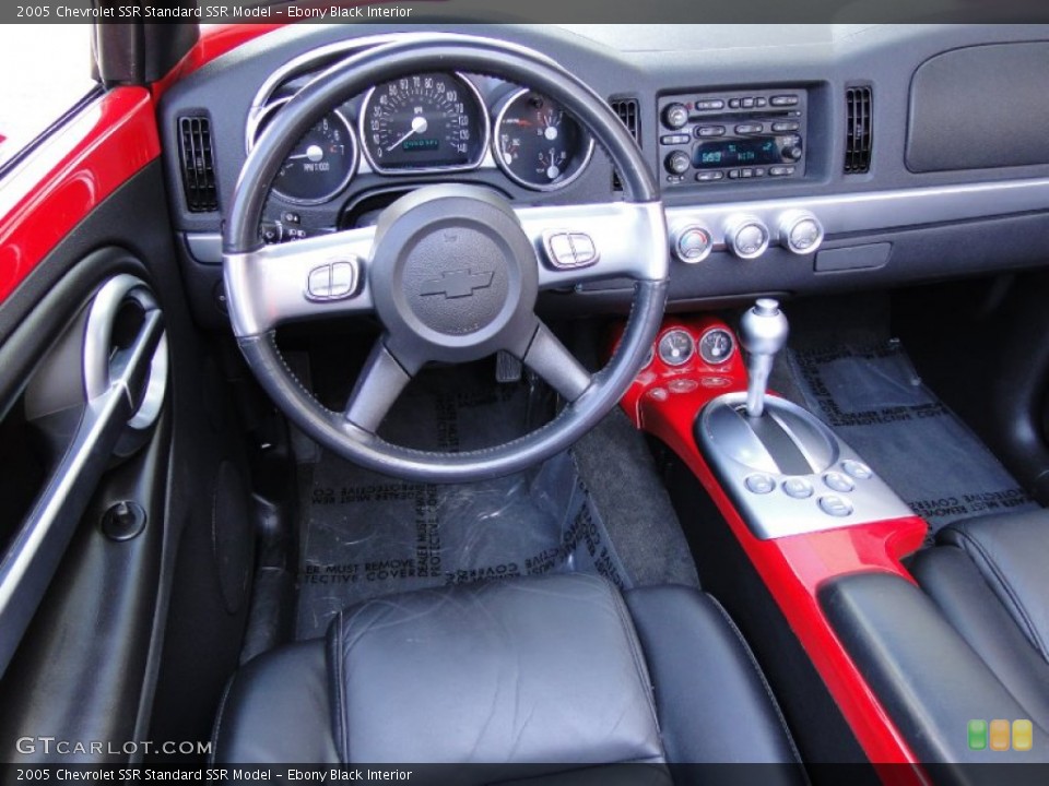Ebony Black Interior Dashboard for the 2005 Chevrolet SSR  #62528675