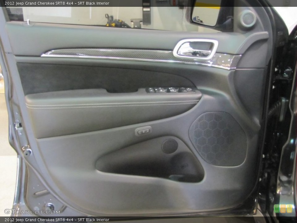 SRT Black Interior Door Panel for the 2012 Jeep Grand Cherokee SRT8 4x4 #62529440