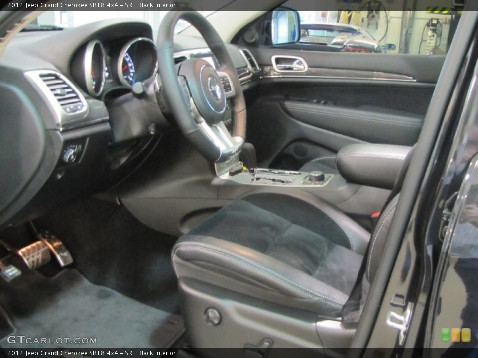 SRT Black Interior Photo for the 2012 Jeep Grand Cherokee SRT8 4x4 #62529464