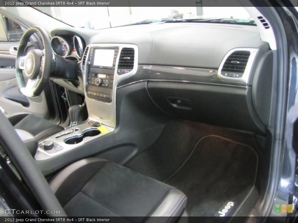 SRT Black Interior Dashboard for the 2012 Jeep Grand Cherokee SRT8 4x4 #62529473