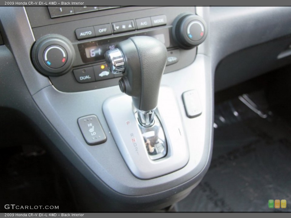 Black Interior Transmission for the 2009 Honda CR-V EX-L 4WD #62533992