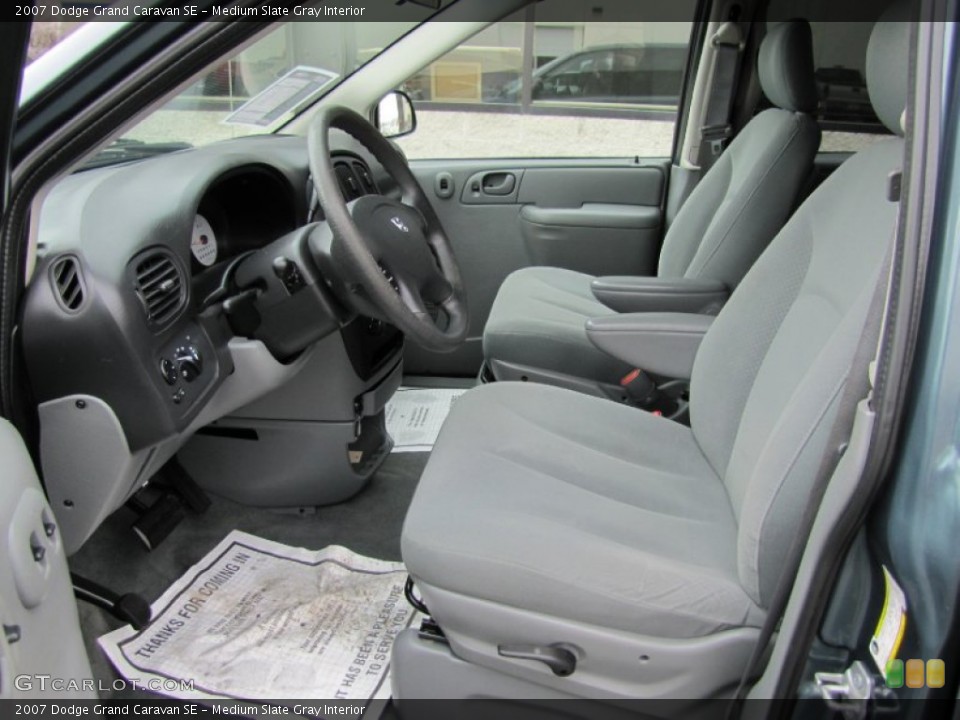 Medium Slate Gray Interior Photo for the 2007 Dodge Grand Caravan SE #62534926
