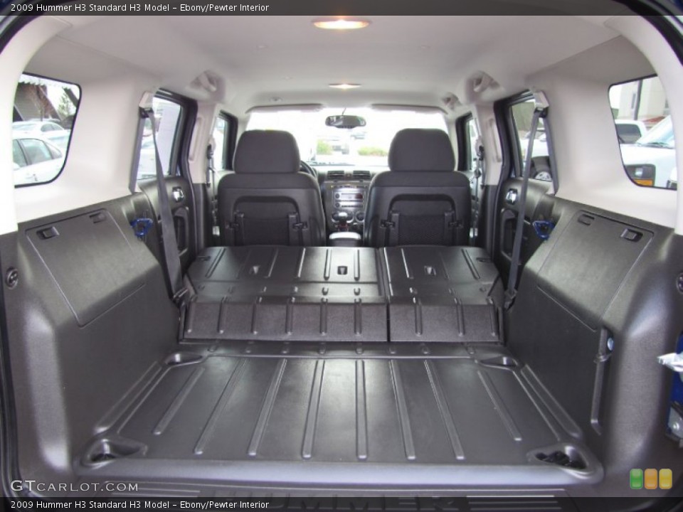 Ebony/Pewter Interior Trunk for the 2009 Hummer H3  #62535646