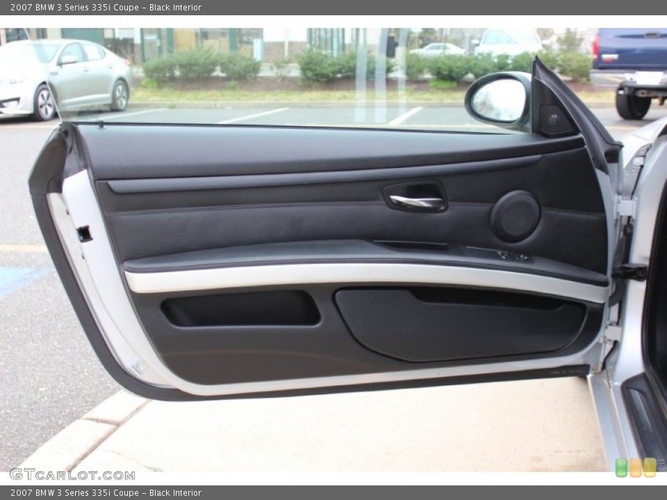 Black Interior Door Panel for the 2007 BMW 3 Series 335i Coupe #62536472