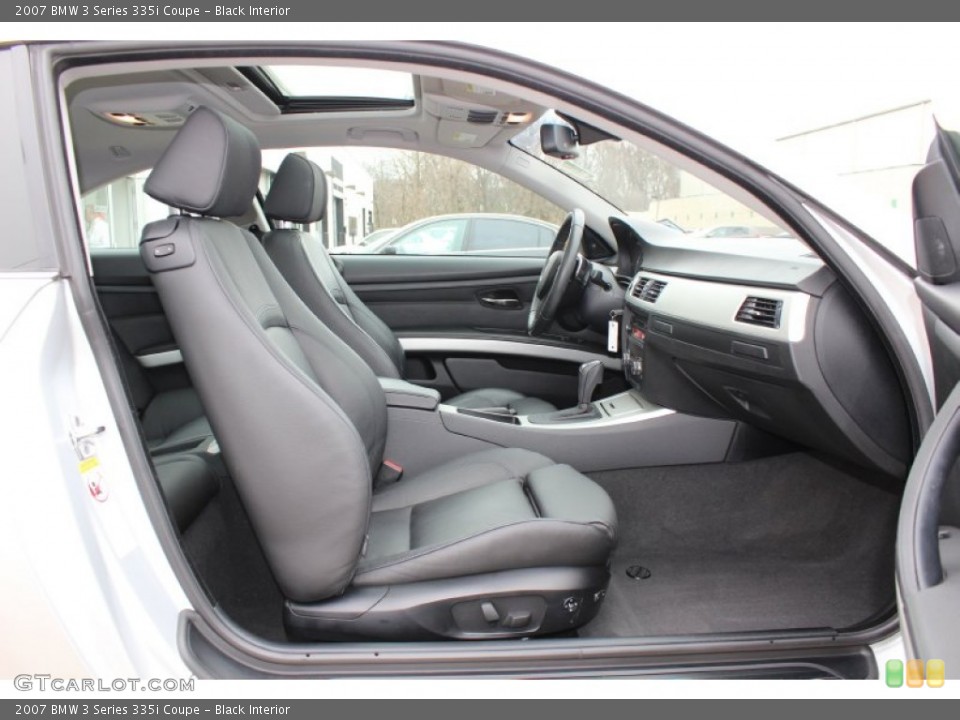 Black Interior Photo for the 2007 BMW 3 Series 335i Coupe #62536558