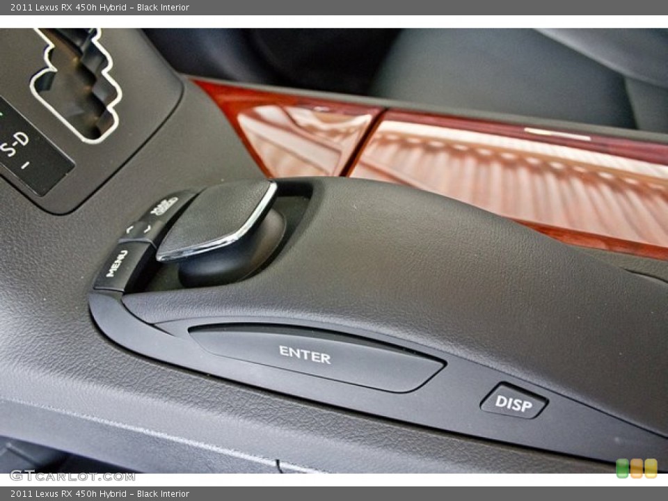 Black Interior Controls for the 2011 Lexus RX 450h Hybrid #62538176