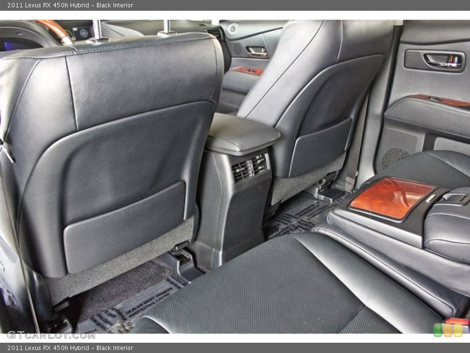 Black Interior Photo for the 2011 Lexus RX 450h Hybrid #62538217