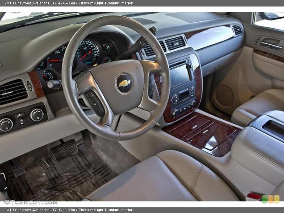Dark Titanium/Light Titanium Interior Prime Interior for the 2010 Chevrolet Avalanche LTZ 4x4 #62539081