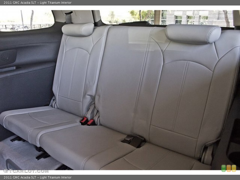 Light Titanium Interior Rear Seat for the 2011 GMC Acadia SLT #62539666