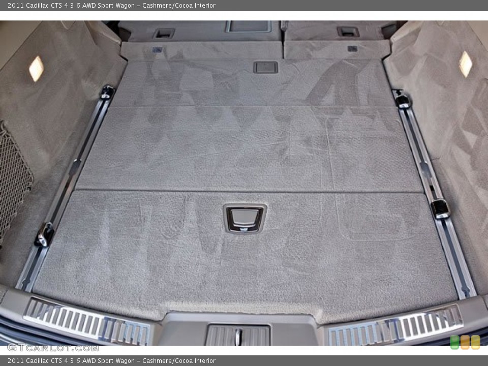 Cashmere/Cocoa Interior Trunk for the 2011 Cadillac CTS 4 3.6 AWD Sport Wagon #62540674