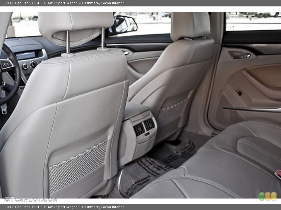 Cashmere/Cocoa Interior Photo for the 2011 Cadillac CTS 4 3.6 AWD Sport Wagon #62540788