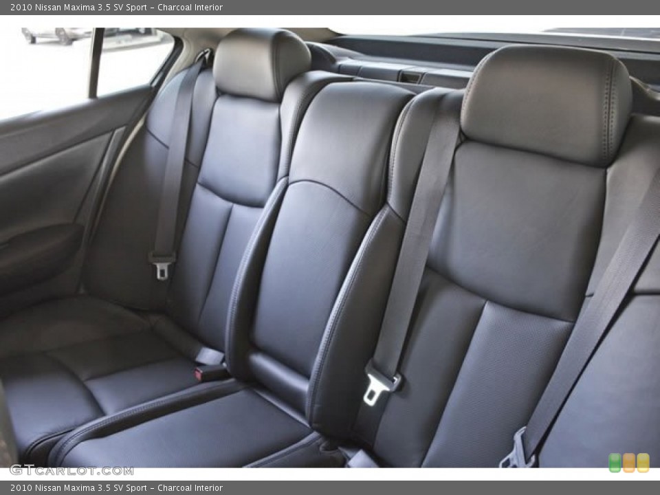 Charcoal Interior Photo for the 2010 Nissan Maxima 3.5 SV Sport #62541047