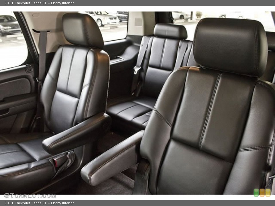 Ebony Interior Rear Seat for the 2011 Chevrolet Tahoe LT #62542195