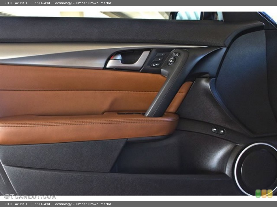 Umber Brown Interior Door Panel for the 2010 Acura TL 3.7 SH-AWD Technology #62542789