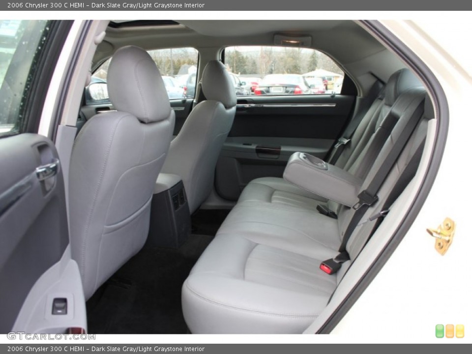 Dark Slate Gray/Light Graystone Interior Rear Seat for the 2006 Chrysler 300 C HEMI #62543416