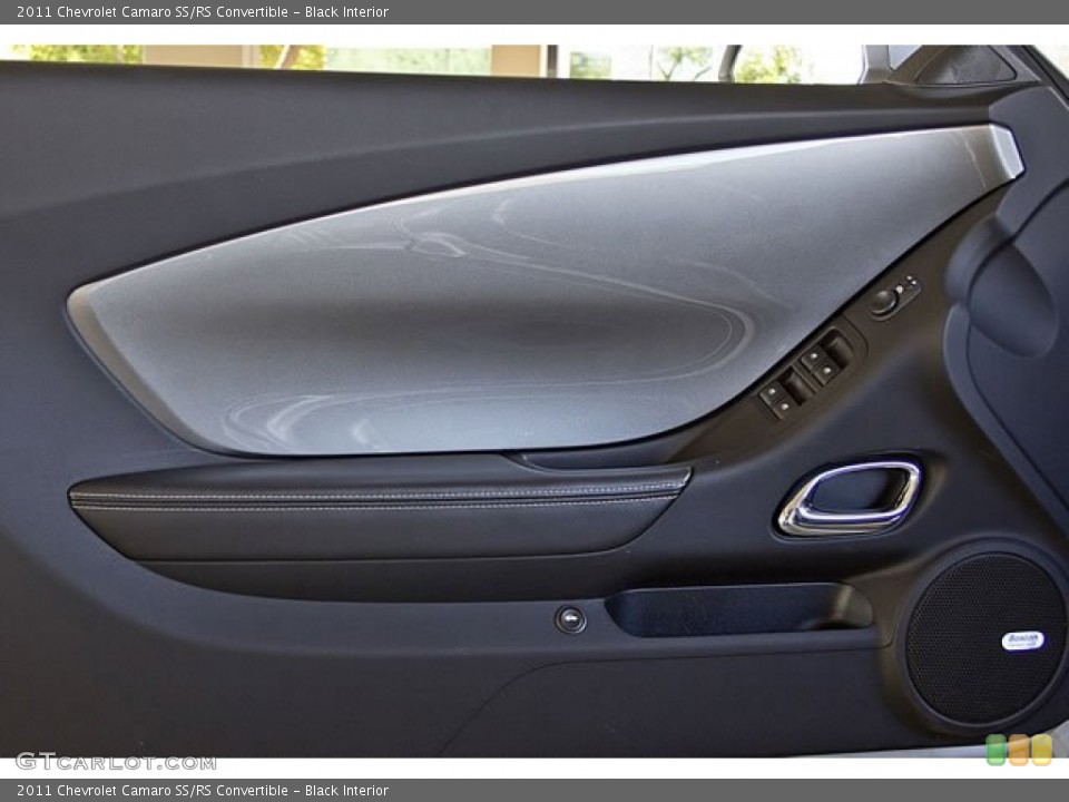 Black Interior Door Panel for the 2011 Chevrolet Camaro SS/RS Convertible #62543485