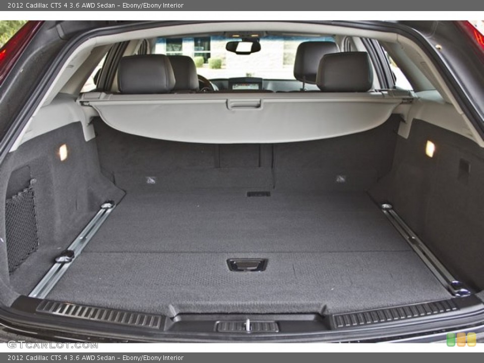 Ebony/Ebony Interior Trunk for the 2012 Cadillac CTS 4 3.6 AWD Sedan #62543656