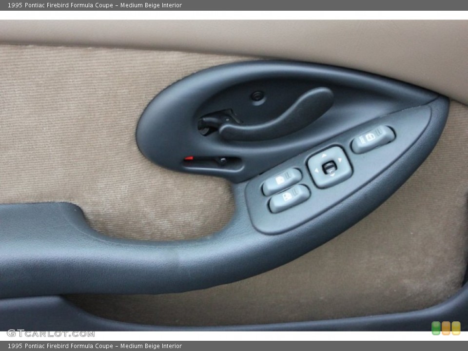 Medium Beige Interior Controls for the 1995 Pontiac Firebird Formula Coupe #62543722