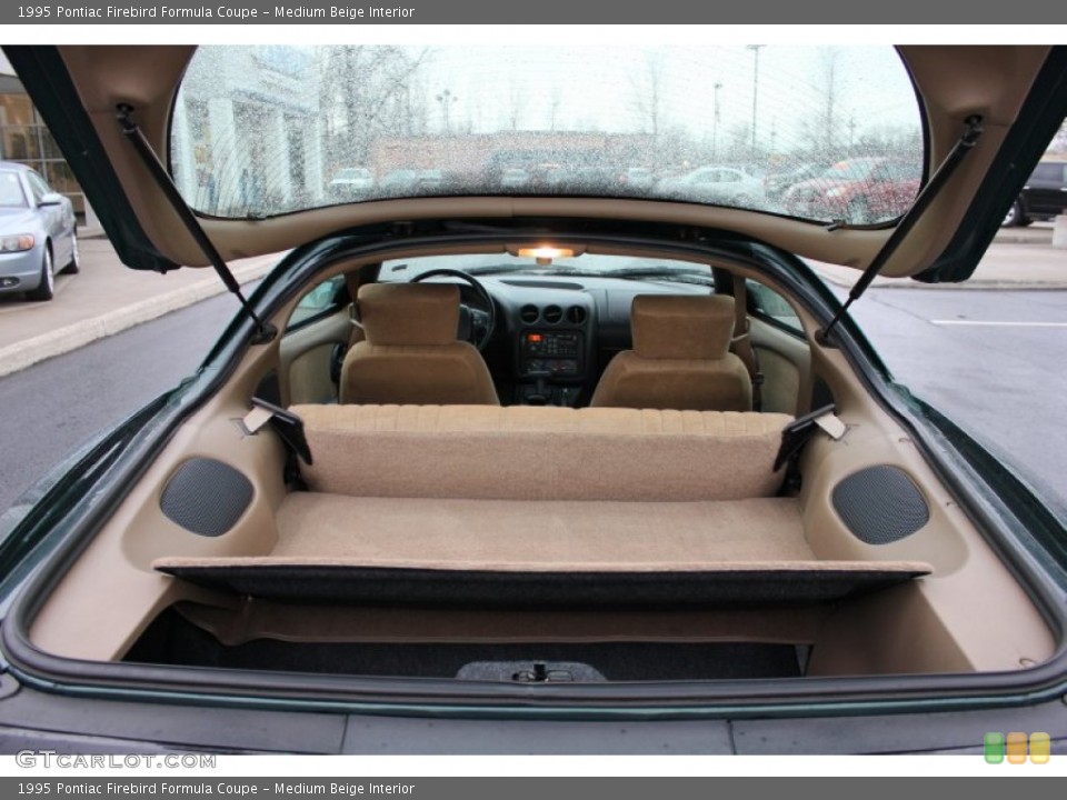 Medium Beige Interior Trunk for the 1995 Pontiac Firebird Formula Coupe #62543761