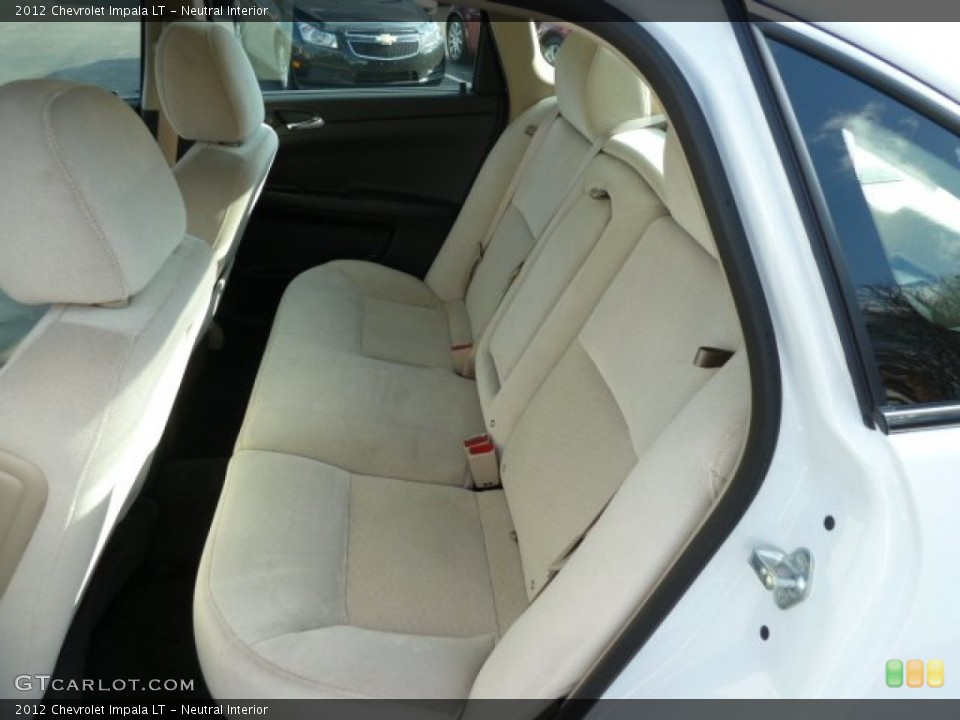 Neutral Interior Rear Seat for the 2012 Chevrolet Impala LT #62544781
