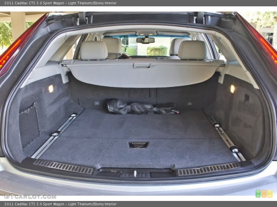 Light Titanium/Ebony Interior Trunk for the 2011 Cadillac CTS 3.0 Sport Wagon #62545276
