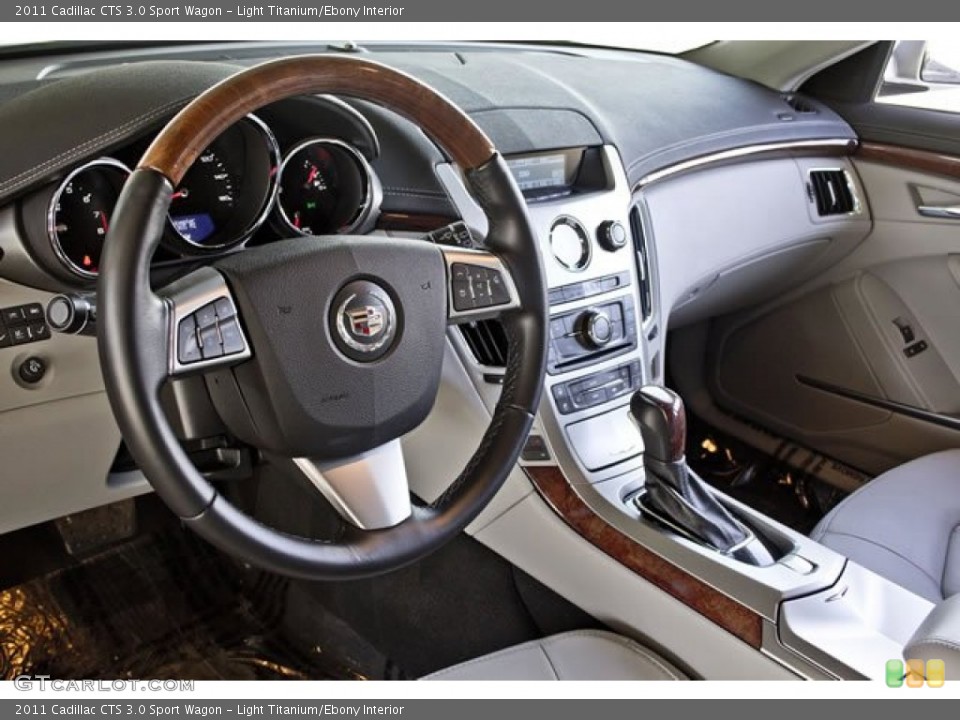 Light Titanium/Ebony Interior Dashboard for the 2011 Cadillac CTS 3.0 Sport Wagon #62545345