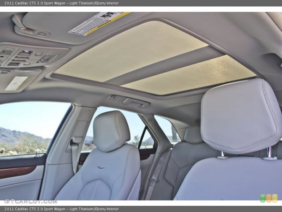 Light Titanium/Ebony Interior Sunroof for the 2011 Cadillac CTS 3.0 Sport Wagon #62545387
