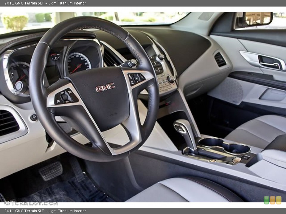 Light Titanium 2011 GMC Terrain Interiors