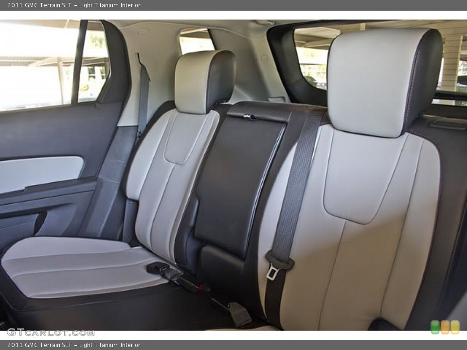 Light Titanium Interior Rear Seat for the 2011 GMC Terrain SLT #62545648