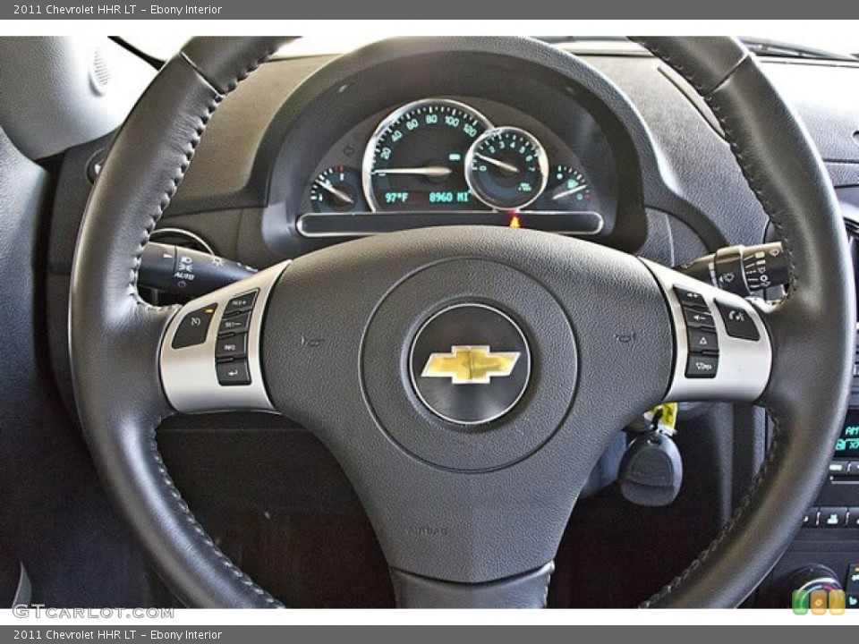 Ebony Interior Steering Wheel for the 2011 Chevrolet HHR LT #62545864