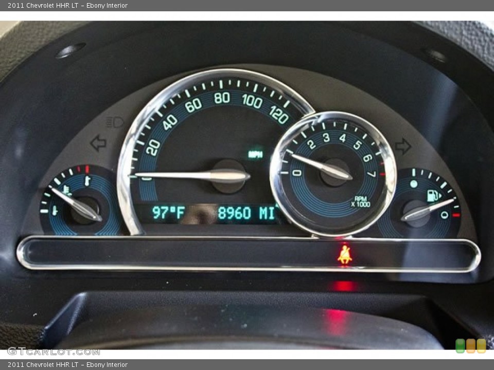 Ebony Interior Gauges for the 2011 Chevrolet HHR LT #62545873