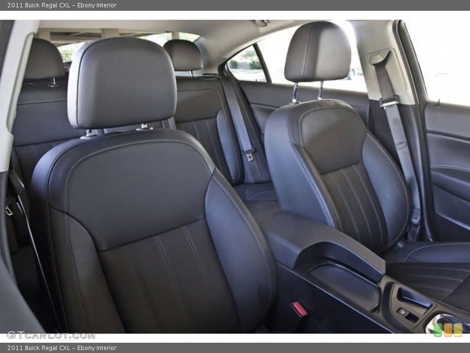 Ebony Interior Photo for the 2011 Buick Regal CXL #62546082