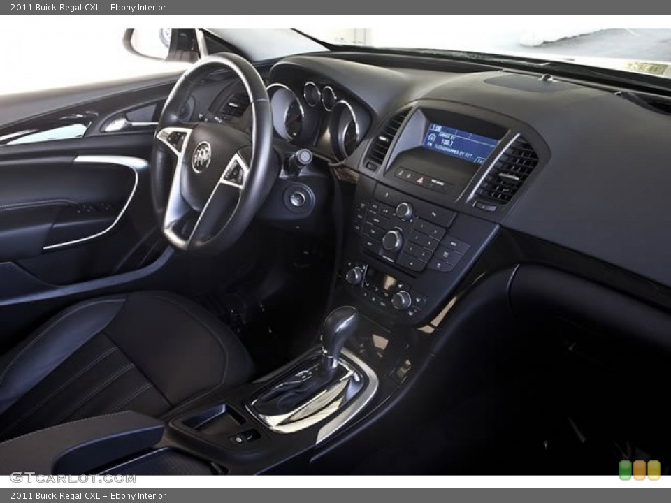 Ebony Interior Dashboard for the 2011 Buick Regal CXL #62546090