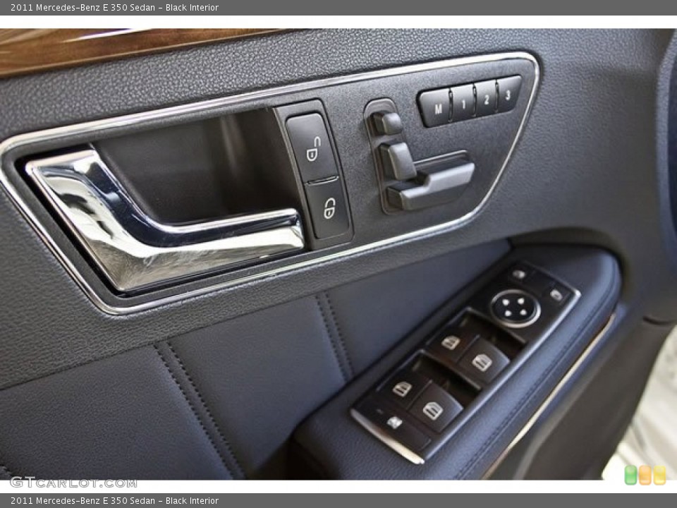 Black Interior Controls for the 2011 Mercedes-Benz E 350 Sedan #62546271